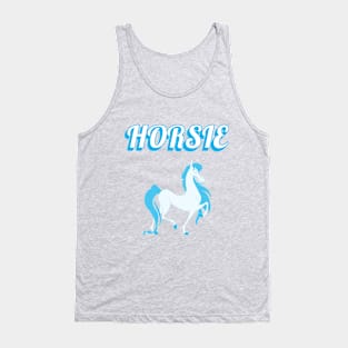 Blue Horsie Farming Tank Top